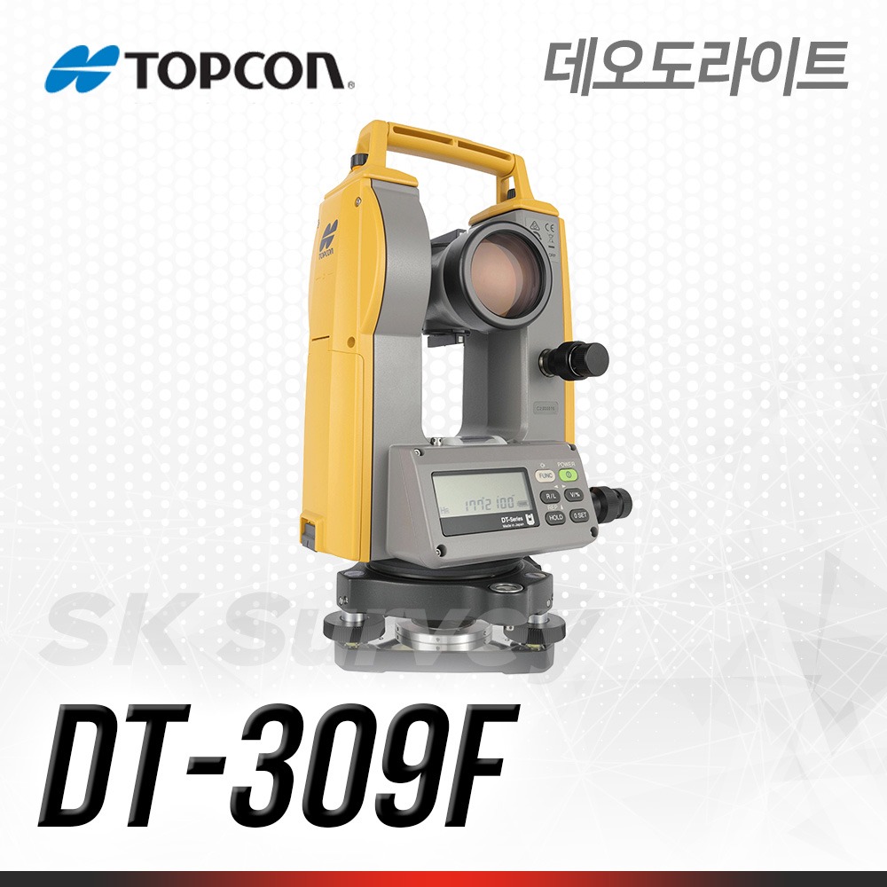 TOPCON 탑콘 데오도라이트  DT-309F 톱콘 트렌스 트렌시트 전자식